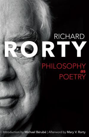 Cover of the book Philosophy as Poetry by Bertram Wyatt-Brown