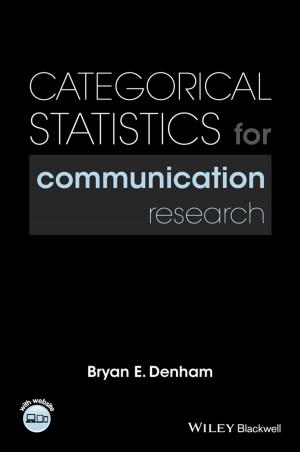 Cover of the book Categorical Statistics for Communication Research by Douglass K. Macintire, Kenneth J. Drobatz, Steven C. Haskins, William D. Saxon