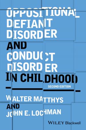 bigCover of the book Oppositional Defiant Disorder and Conduct Disorder in Childhood by 