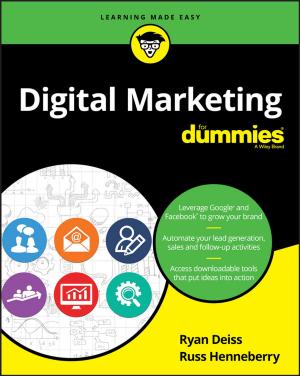 Cover of the book Digital Marketing For Dummies by Patrick M. Lencioni, Brigitte Döbert