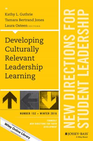 Cover of the book Developing Culturally Relevant Leadership Learning by Larry Connors