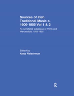 Cover of the book Sources of Irish Traditional Music c. 1600-1855 by Campbell B. Titchener