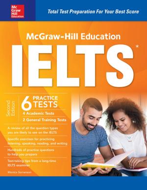 Book cover of McGraw-Hill Education IELTS, Second Edition