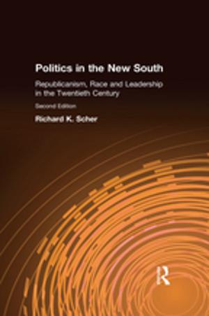 Book cover of Politics in the New South: Republicanism, Race and Leadership in the Twentieth Century