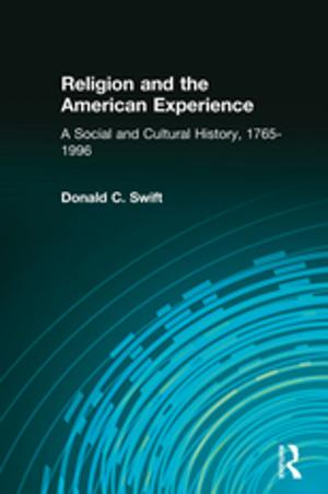 Cover of the book Religion and the American Experience: A Social and Cultural History, 1765-1996 by Peter Westoby