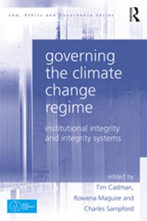 Cover of the book Governing the Climate Change Regime by Eoin O'Leary