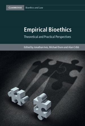 Cover of the book Empirical Bioethics by Julian Reynolds, Catherine Souty-Grosset