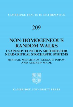 Book cover of Non-homogeneous Random Walks