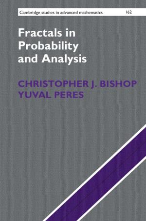 Cover of the book Fractals in Probability and Analysis by 