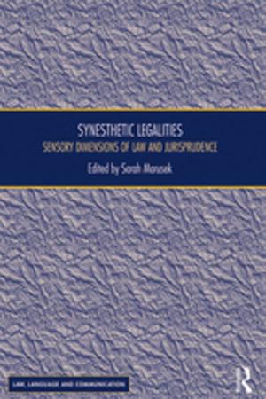 bigCover of the book Synesthetic Legalities by 