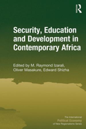 Cover of the book Security, Education and Development in Contemporary Africa by P. Gilbert Geroski, A. Jacquemin