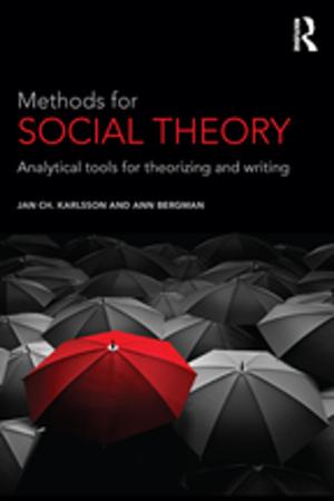 Cover of the book Methods for Social Theory by Booker T. Washington