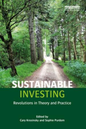 Cover of the book Sustainable Investing by Nicolas A. Valcik, Todd A. Jordan, Teodoro J. Benavides, Andrea D. Stigdon