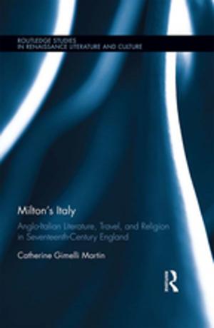 Cover of the book Milton's Italy by Steffen Wippel, Katrin Bromber, Birgit Krawietz