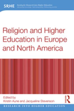 Cover of the book Religion and Higher Education in Europe and North America by Keith Norris, John Vaizey