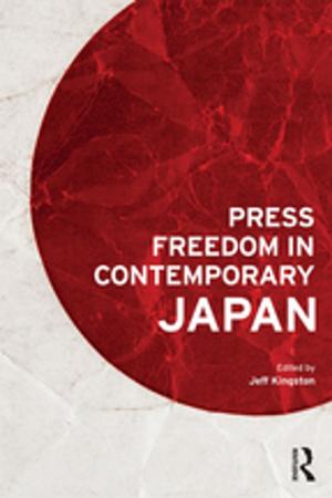 Cover of the book Press Freedom in Contemporary Japan by Eckard Kamper