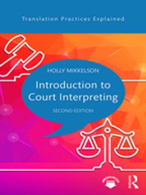 Cover of the book Introduction to Court Interpreting by Nilgun Bayraktar