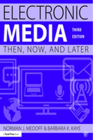 Cover of the book Electronic Media by Joseph Martin Hernon