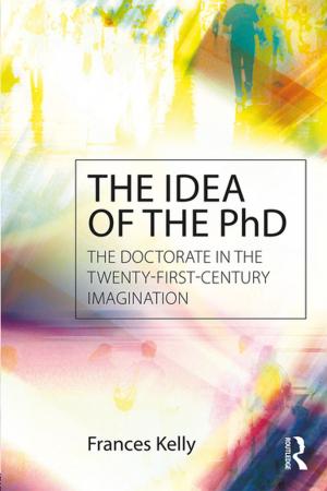 Cover of the book The Idea of the PhD by John Chipman