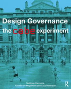 Cover of the book Design Governance by Ipek Türeli