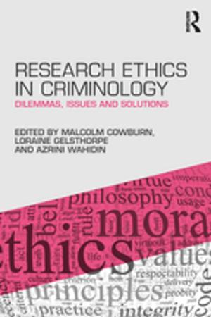 Cover of the book Research Ethics in Criminology by 