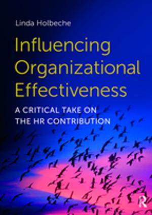 Cover of the book Influencing Organizational Effectiveness by Jem Bendell