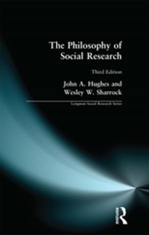 Cover of the book The Philosophy of Social Research by Janice Elliott-Howard