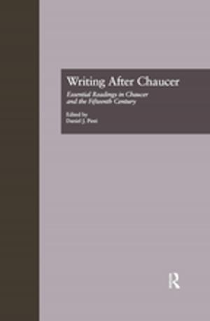 Cover of the book Writing After Chaucer by David Downes