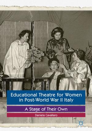 Cover of the book Educational Theatre for Women in Post-World War II Italy by A. Rizzieri