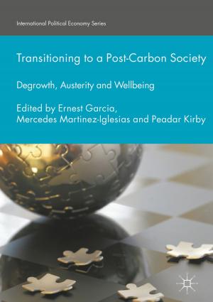 Cover of the book Transitioning to a Post-Carbon Society by J. MacPherson