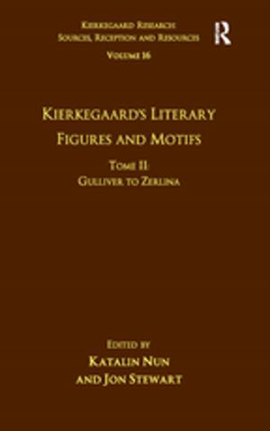 Book cover of Volume 16, Tome II: Kierkegaard's Literary Figures and Motifs