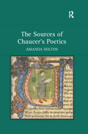 Cover of the book The Sources of Chaucer's Poetics by Murray Milner