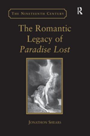 Book cover of The Romantic Legacy of Paradise Lost