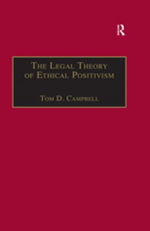 Book cover of The Legal Theory of Ethical Positivism