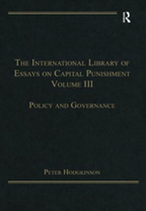 Book cover of The International Library of Essays on Capital Punishment, Volume 3