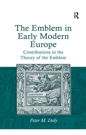 Cover of The Emblem in Early Modern Europe