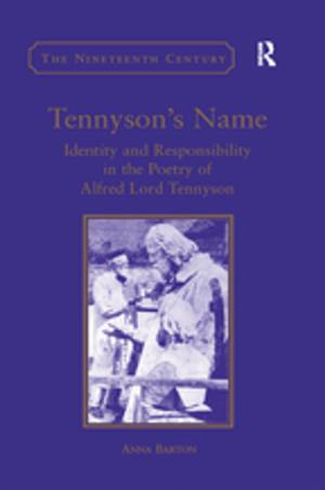 Cover of the book Tennyson's Name by Andrew Elder, Robert Gosling, Harold Stewart