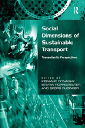 Cover of the book Social Dimensions of Sustainable Transport by Gopal K. Kanji