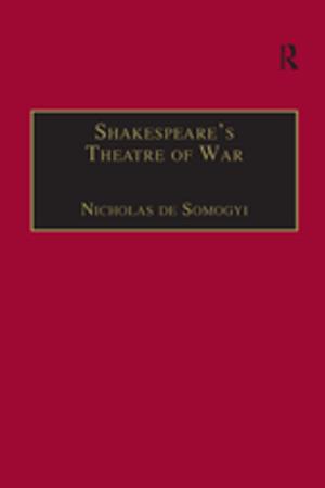 Cover of the book Shakespeare’s Theatre of War by Mneesha Gellman