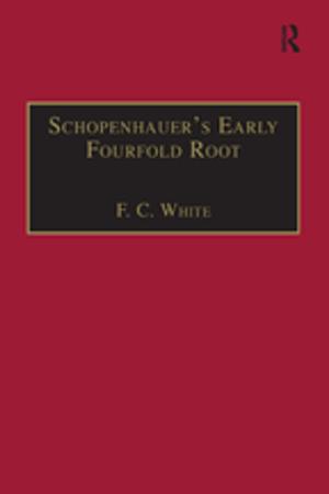 Cover of the book Schopenhauer's Early Fourfold Root by Vicki Bruce, Mark A. Georgeson, Patrick R. Green, Mark A. Georgeson