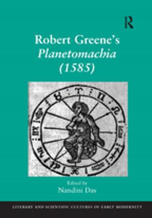 Cover of the book Robert Greene's Planetomachia (1585) by Eric A. Zillmer, Molly Harrower, Barry A. Ritzler, Robert P. Archer