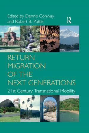 Cover of the book Return Migration of the Next Generations by David Churchill Somervell