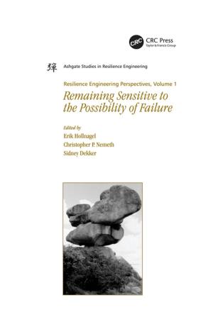Book cover of Resilience Engineering Perspectives, Volume 1