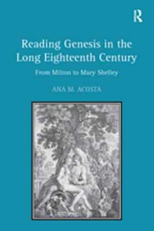 Cover of the book Reading Genesis in the Long Eighteenth Century by 