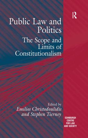 Cover of the book Public Law and Politics by David O'Mahony, Ray Geary, Kieran McEvoy, John Morison