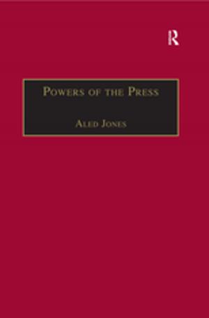 Cover of the book Powers of the Press by Urs Birchler, Monika Bütler