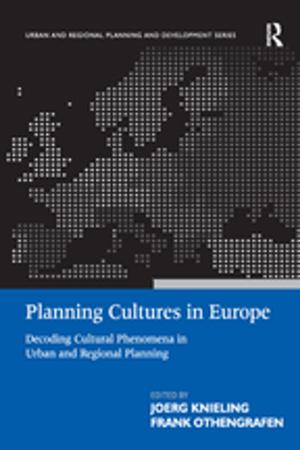 Cover of the book Planning Cultures in Europe by R. E. M. Irving
