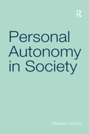 Cover of the book Personal Autonomy in Society by Royce Turner