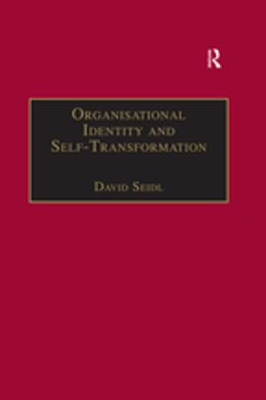 Cover of the book Organisational Identity and Self-Transformation by Jacob Tovy