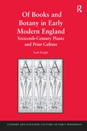Cover of the book Of Books and Botany in Early Modern England by 